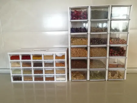 جعبه ابزار 18 کشو مدل کریستالی