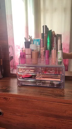 استند لوازم آرایشی نیلوشاپ مدل چهار کشو کد 4Drawers