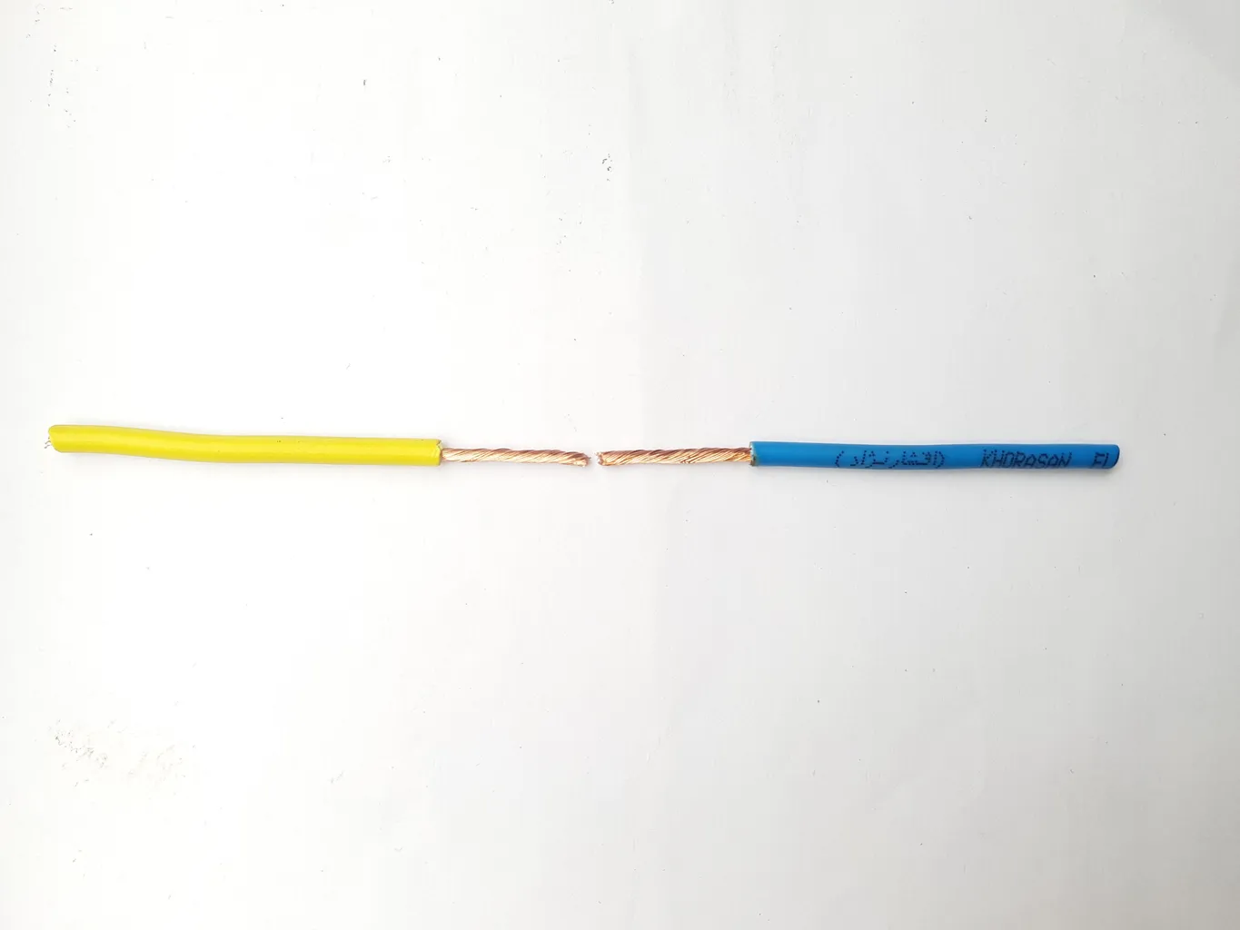 سیم برق افشان 1 در 2.5 هادی نور کرمان کد YL25