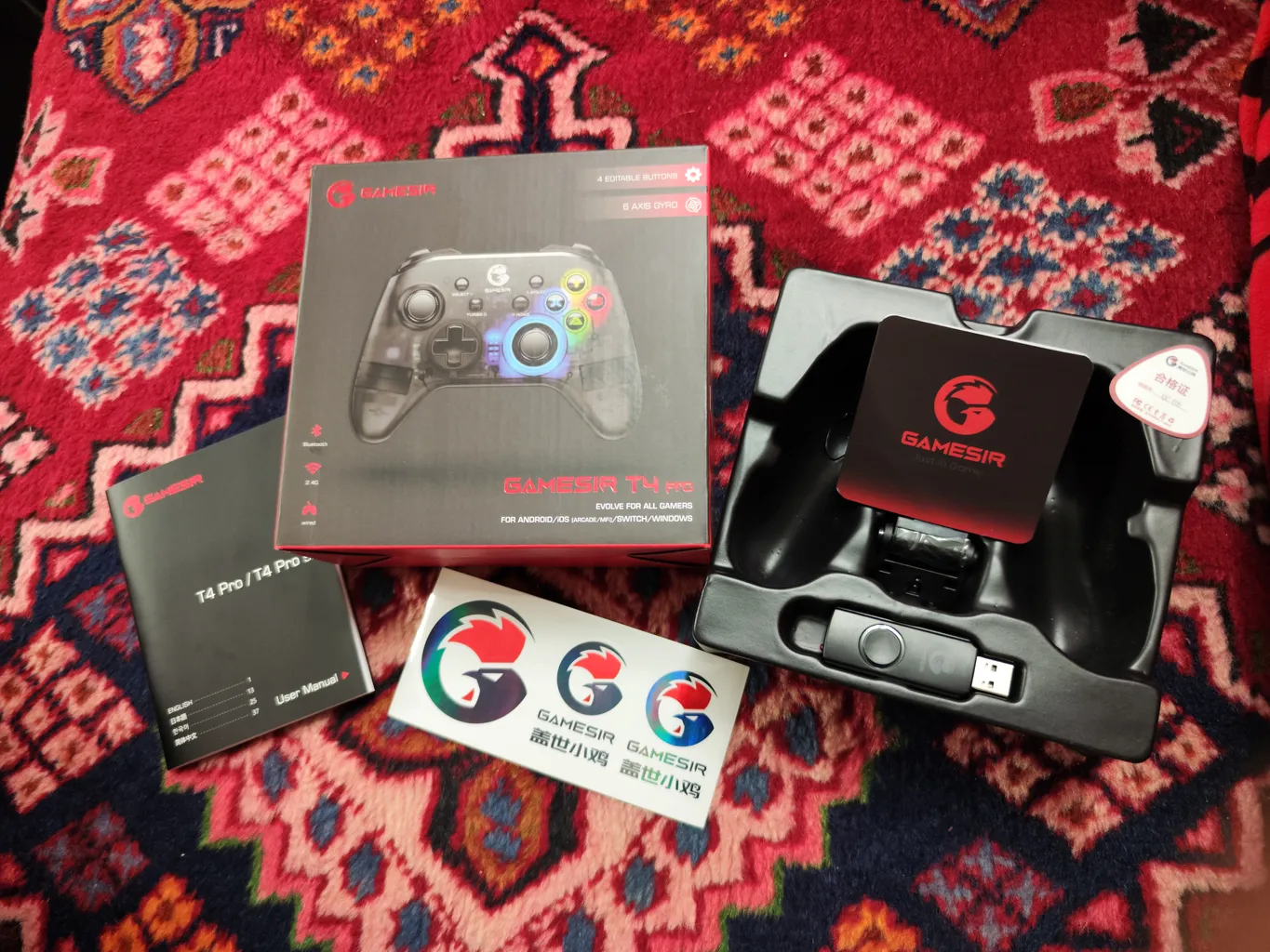 دسته بازی گیمسر مدل T4 Pro