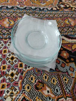 ست استکان نعلبکی 12پارچه کاوه سری گلجام کد 218