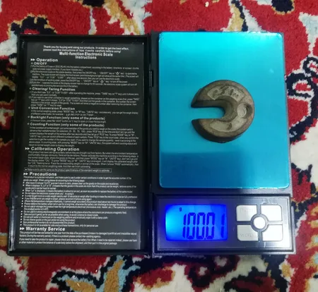 ترازو دیجیتال مدل نوتبوکی 500 گرمی