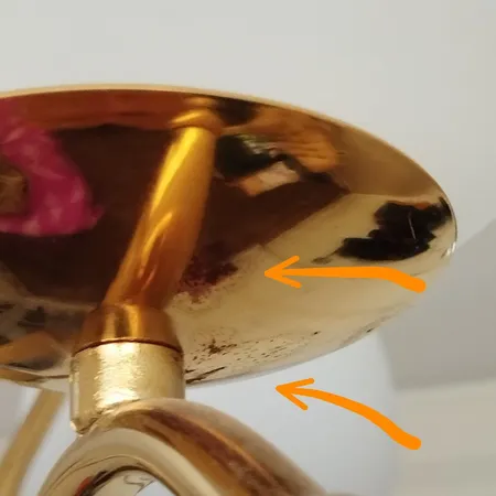 لوستر سه شعله چشمه نور کد A1242/3-WT