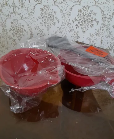 کاسه رنگ مو مدل Fashion به همراه برس رنگ مو مدل Hum