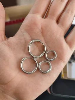 پیرسینگ گوش زنانه پایتخت مدل PS825 بسته چهار عددی