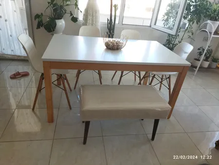 میز ناهارخوری 6 نفره گنجینه مدل تاک