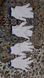 دستکش ایمنی ماندگار مدل ویسکوز 1 جفتی