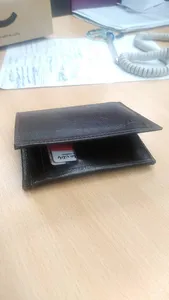 تجریه خرید کیف پول مردانه چرم بارز مدل DM14.1.nw