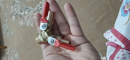 شیر سه راهی گاز کد8