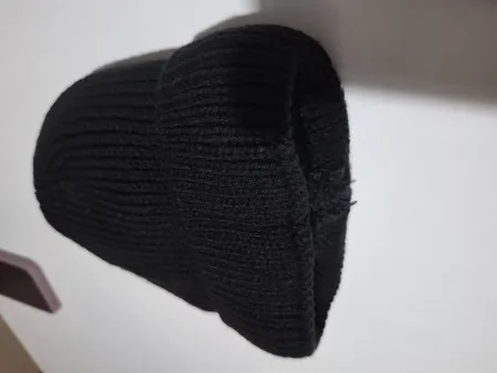 کلاه بافتنی سام مدل داخل خز لبه برگرد کد 202