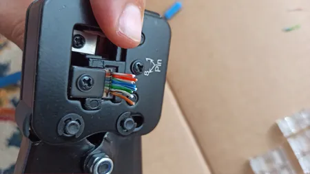 آچار سوکت زن شبکه مدل OPEN END-BUNDLE به همراه سوکت و تیغ