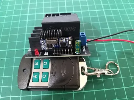 ریموت کنترلر تک کانال تکنوکر مدل 30A-433Mhz