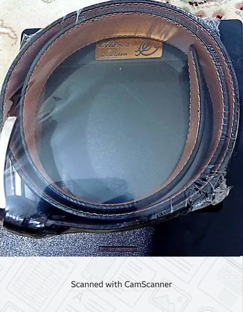 کمربند مردانه چرم عطارد مدل B23