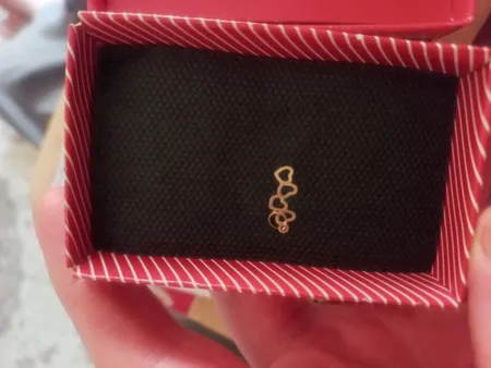 آویز گردنبند طلا 18 عیار الن مدل EL71