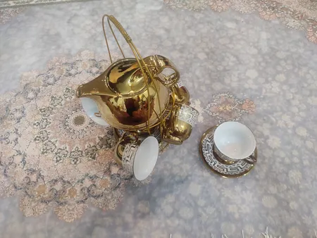 سرویس چای خوری 13 پارچه مدل لامنژیا