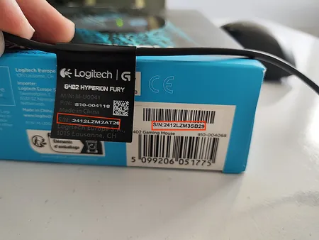 ماوس مخصوص بازی لاجیتک مدل G402 Hyperion Fury