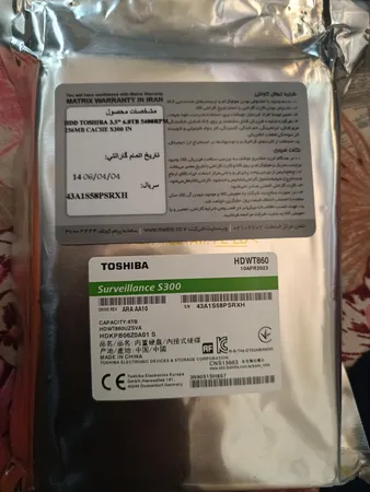 هارد دیسک اینترنال توشیبا مدل S300 Pro ظرفیت 6 ترابایت