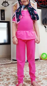 تجریه خرید ست بادی و لگینگ ورزشی  دخترانه مدل ژیمناستیک کد 0314