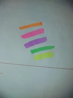 ماژیک علامت گذار 6 رنگ پنتر مدل CH511WP6