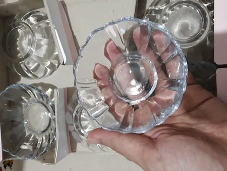 پیاله بلور کاوه مدل مارال بسته 6 عددی