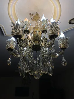 لوستر 12 شعله  شاهان تک کد K/6021