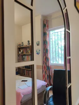 آینه الف مدل   قدی طرح تاج کد 2