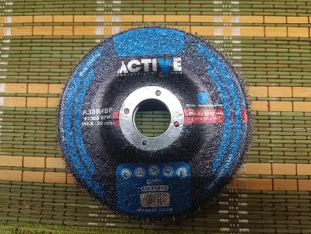 فرچه سیمی تخت افشان مدل مینی فرز 125mm