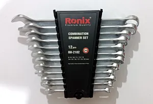 تجریه خرید آچار یک سر تخت یک سر رینگ رونیکس مدل RH-2102 مجموعه 12 عددی