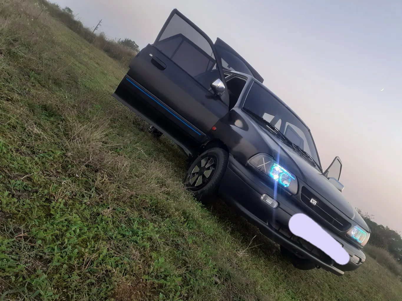 چراغ جلو خودرو مدل X فولکالر مناسب برای پراید بسته 2 عددی