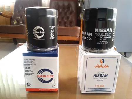 فیلتر روغن خودرو بهران فیلتر کد GS1128
