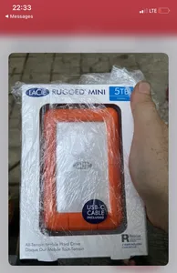 تجریه خرید هارد اکسترنال لسی مدل Rugged Thunderbolt / USB-C Mobile ظرفیت پنج ترابایت دارای رابط USB Type-A 3.0