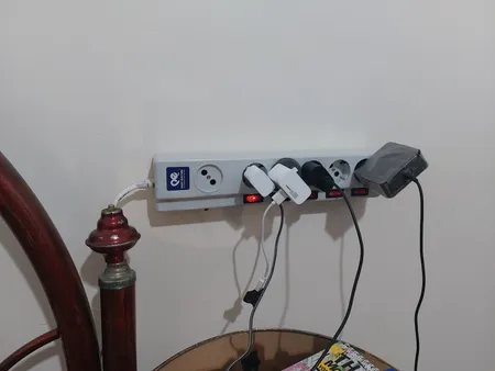 چندراهی برق پارت الکتریک مدل 5+1 کد 2095