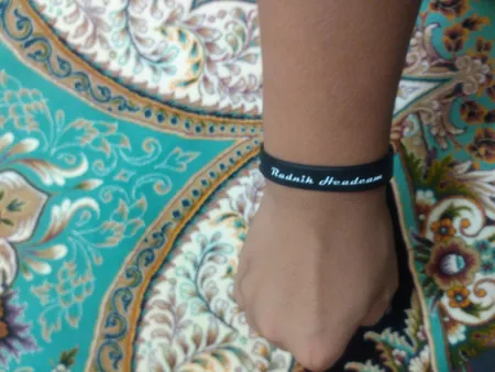 دستبند مدل سیلیکونی RK-690