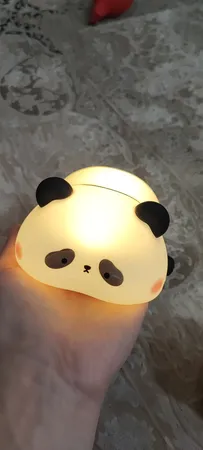چراغ خواب کودک مدل سیلیکونی پاندا