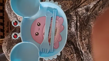 ظرف غذای کودک مدل خرچنگ بسته 5 عددی