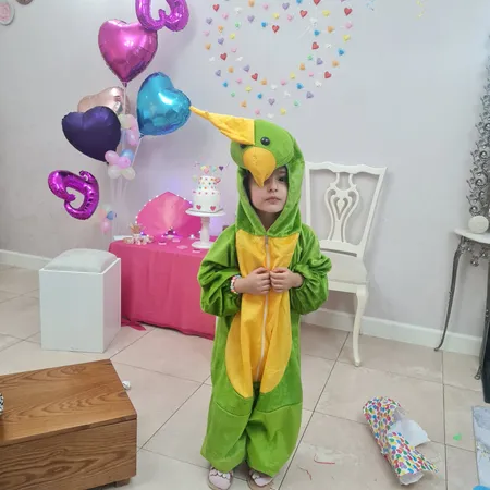 تن پوش شادی رویان مدل طوطی سایز 3