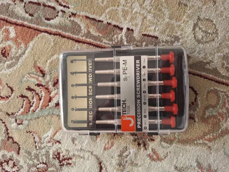 مجموعه 6 عددی پیچ گوشتی ساعتی جی تک تول مدل PE-M 052200