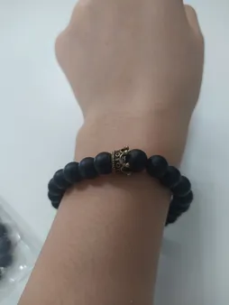 دستبند لاچو طرح تاج کد 2019