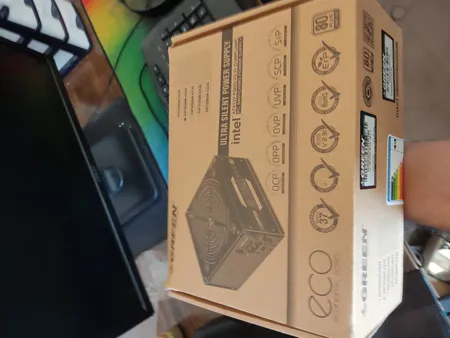 منبع تغذیه کامپیوتر گرین مدل GP450A-ECO Rev3.1