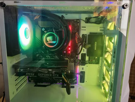 سیستم خنک کننده آبی گرین مدل GLACIER 120 ECO-ARGB