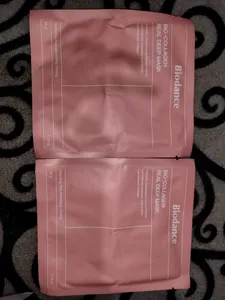 تجریه خرید ماسک صورت بایودنس مدل بیو کلاژن وزن 34 گرم بسته ۲ عددی