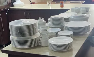 تجریه خرید سرویس غذاخوری 102 پارچه چینی زرین ایران سری رادیانس مدل White درجه یک