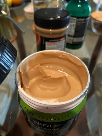 کره بادام زمینی با پروتئین وی نیری - 500 گرم