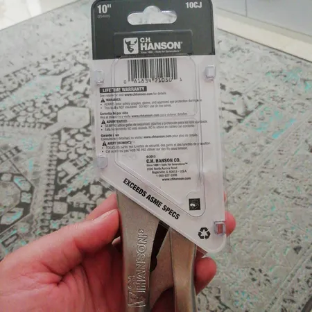 انبر قفلی هانسون مدل 10CJ سایز 10 اینچ