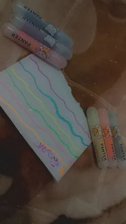 ماژیک علامت گذار 6 رنگ پنتر سری M and G مدل I Love Panter