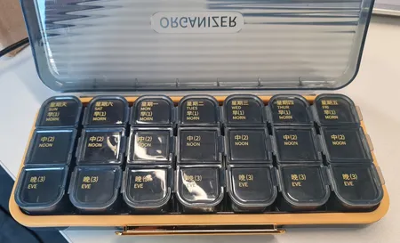 جعبه نگهدارنده دارو مدل Weekly