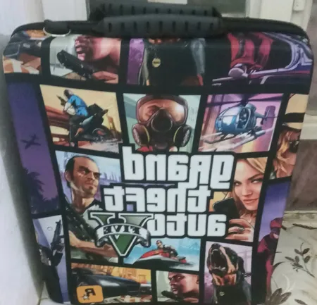 کیف حمل پلی استیشن اسلیم طرح GTA