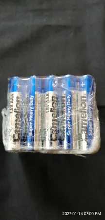 باتری نیم قلمی کملیون مدل Super Heavy Duty بسته 20 عددی