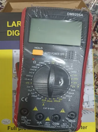 مولتی متر دیجیتال آننگ مدل DT9205A