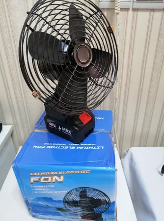 پنکه شارژی رومیزی باس مدل LIFE-STYLE